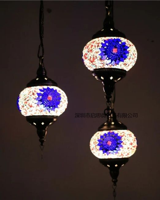 3-Heads-Mosaic-Pendant-Lights-Dining-Table-Kitchen-Bedroom-Foyer-Living-Room-Hotel-Restaurant-Coffee-Hall