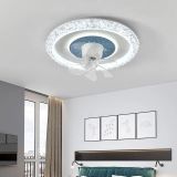 Bedroom Ceiling Fan Light Integrated 360° Rotation Ceiling Fan Strong Wind For Home Decro Led Ceiling Fan Chandelier