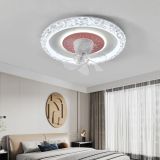 Bedroom Ceiling Fan Light Integrated 360° Rotation Ceiling Fan Strong Wind For Home Decro Led Ceiling Fan Chandelier