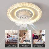 Bedroom Ceiling Fan Light Integrated 360° Rotation Ceiling Fan Strong Wind For Home Decro Led Ceiling Fan Chandelier