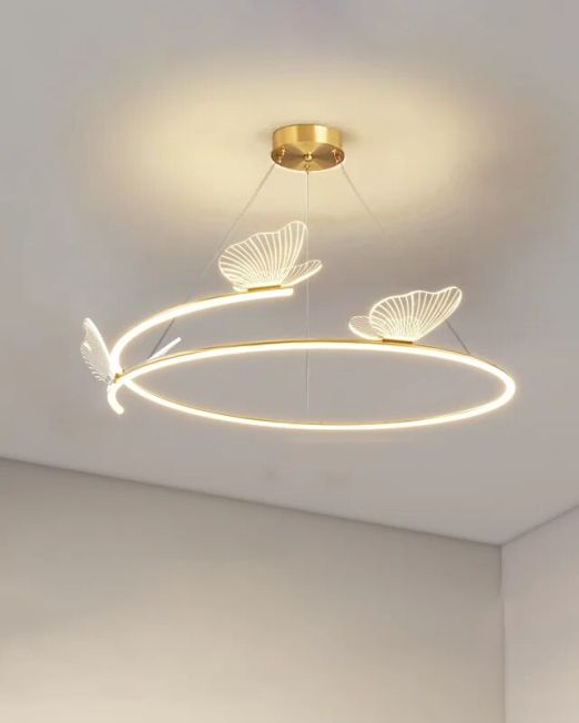 Butterfly-Chandelier-Modern-Minimalist-Living-Room-Hanging-Lamp-Pendant-Light-for-Home-Decoration-Round-LED-Fashion
