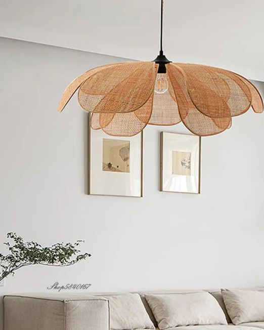 Creative-Rattan-Flower-Pendant-Light-Designer-Handmade-Lustre-Living-Room-Dining-Room-Lighting-Fixtures-Minimalist-Home