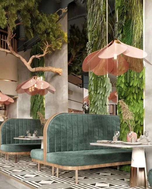 Fabric-Creative-Art-Lamp-Pendant-Lamp-Silent-Wind-Restaurant-Living-Bedroom-Petal-Cafe-Cloth-home-decor-1