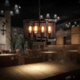 Loft Retro Style Restaurant Chandelier Light Industrial Studio Bar Cafe Pub Decro Hanging Light Fixtures Free Shipping