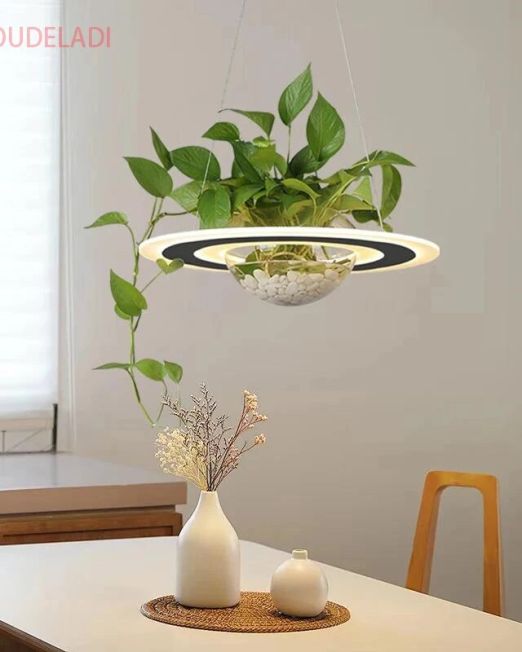 Modern-LED-Plant-Pendant-Lamp-Nordic-Lighting-Fixture-Hanging-Planet-Bedroom-Dining-Indoor-Cafe-Bar-Decoration