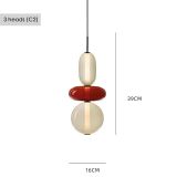 Modern Minimalist Creative Colored Lollipop Glass Pendant Lamps Nordic Designer Restaurant Coffee Shop Hotel Led Lighting Decor