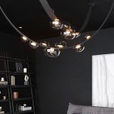 Modern home decor glass led lights pendant light lamps for living room Chandeliers for dining room hanging light indoor lighting