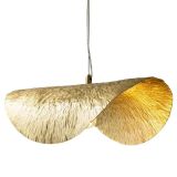 New Gold Lotus Leaf Pendant Light LED Modern Chandelier for Living Room Dining Room Decor Kitchen Island Restaurant Hanging Lamp