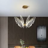 New butterfly chandelier modern minimalist creative dining living room bedroom children’s room LED smart lamps decorative lamp