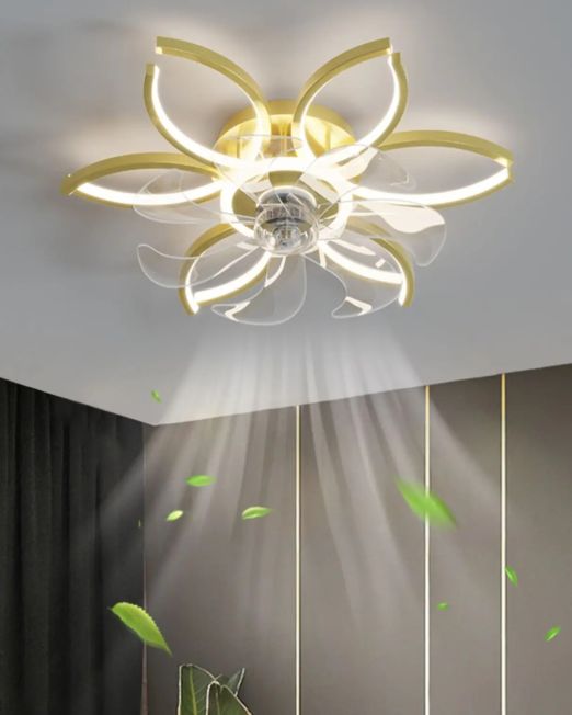 Nordic-Ceiling-Fan-With-Dimmable-Led-Light-Control-White-Flower-Ceiling-Fans-light-Lamp-For-Home