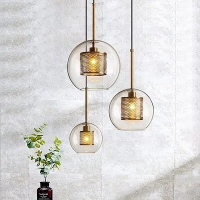 Nordic-Design-Rose-Gold-Glass-Ball-Pendant-Light-Creative-Design-Aisle-Living-Room-Bedside-Dinner-Decro-3