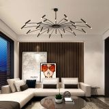 Nordic Retro Art Dandelion LED Pendant Lamp Modern Design Living room Bedroom Restaurant Hall Decro Light Fixture Luminaire