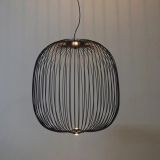 Nordic Style Foscarini Design Spokes Pendant Lights Creative Bird Cage Dining Room Art Gallery Restaurant Decro Light Fixtures