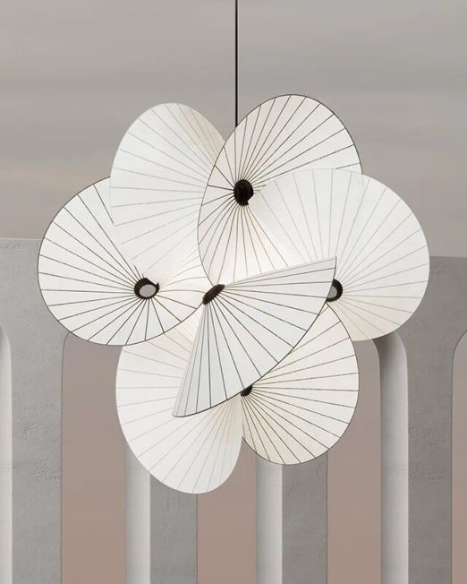 Nordic-living-room-art-chandelier-personality-creativity-hll-clothing-shop-minimalist-restaurant-fabric-lamp-Decro-lights